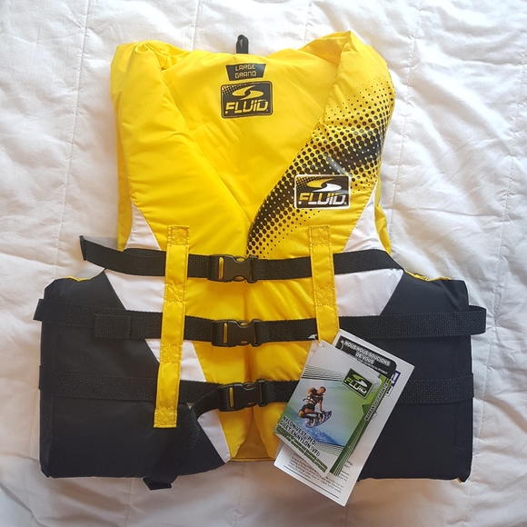 Fluid Other - Fluid Adult Life Vest/Life Jacket, Sz L